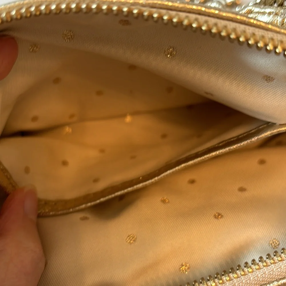 kate spade metallic gold
